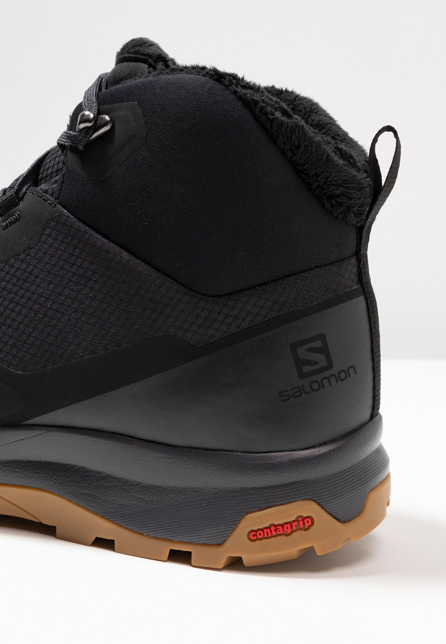 Salomon OUTSNAP CSWP - Vinterstøvler - black/ebony Salomon OUTSNAP CSWP - Vinterstøvler - black/ebony