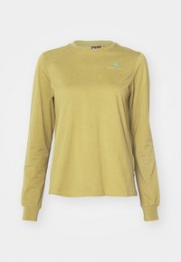 ROOT LOGO TEE - Ilgarankovis viršutinės dalies drabužis - meadow green
