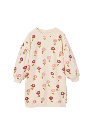 Vertbaudet, VERTBAUDET KURZES SWEATKLEID MÄDCHEN - Day dress - wollweiß