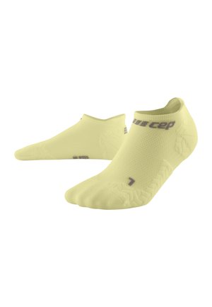 ULTRALIGHT COMPRESSION SOCKS NO SHOW MEN - MADE IN GERMANY - Socks - lime