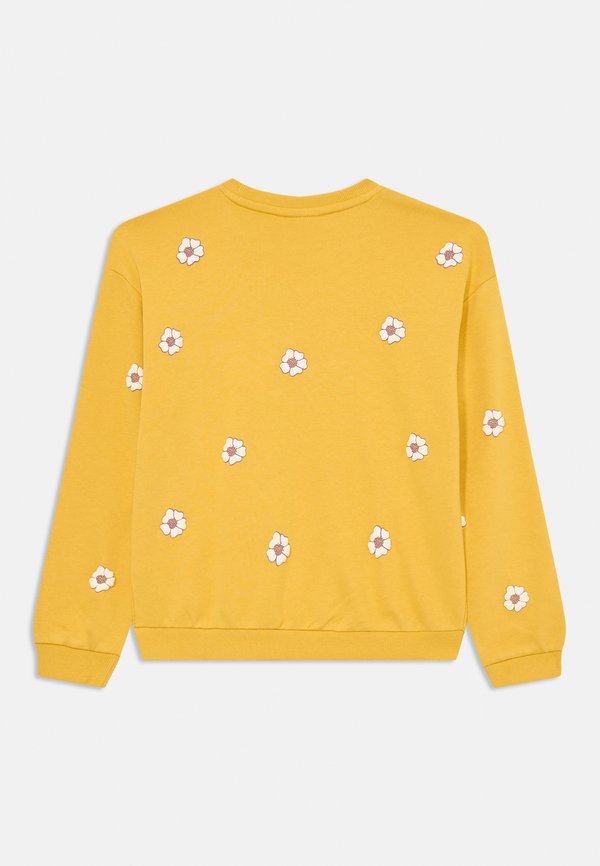 KMGSUNNY LOOSE O NECK PRINT - Sweatshirt - spicy mustard3