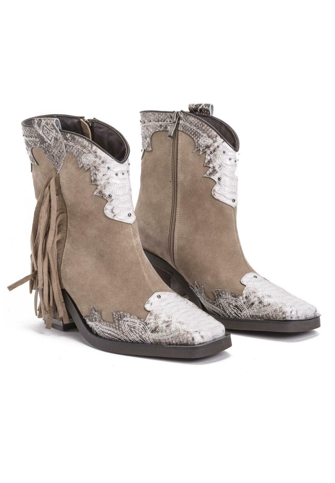 Alma en Pena SAKURA - Botines camperos - vison/marrón oscuro - Zalando.es