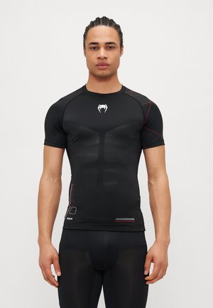 TACTICAL RASHGUARDS - Sport T-Shirt - black/fire red