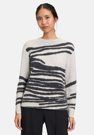 Betty Barclay Jumper - patch beige grey