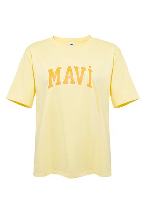 Mavi, MAVI LOGO TSHIRTS LOGO PRINTED T-SHIRT - Print T-shirt - french vanilla