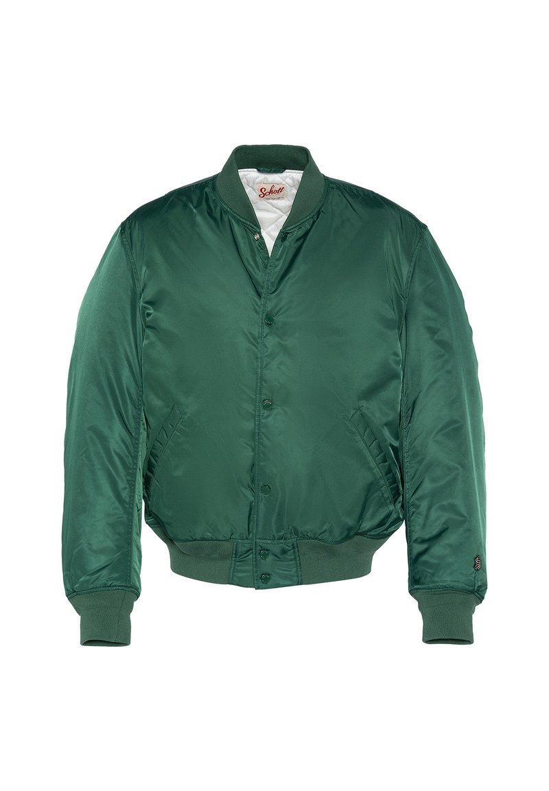 Schott Bomberjacks groen