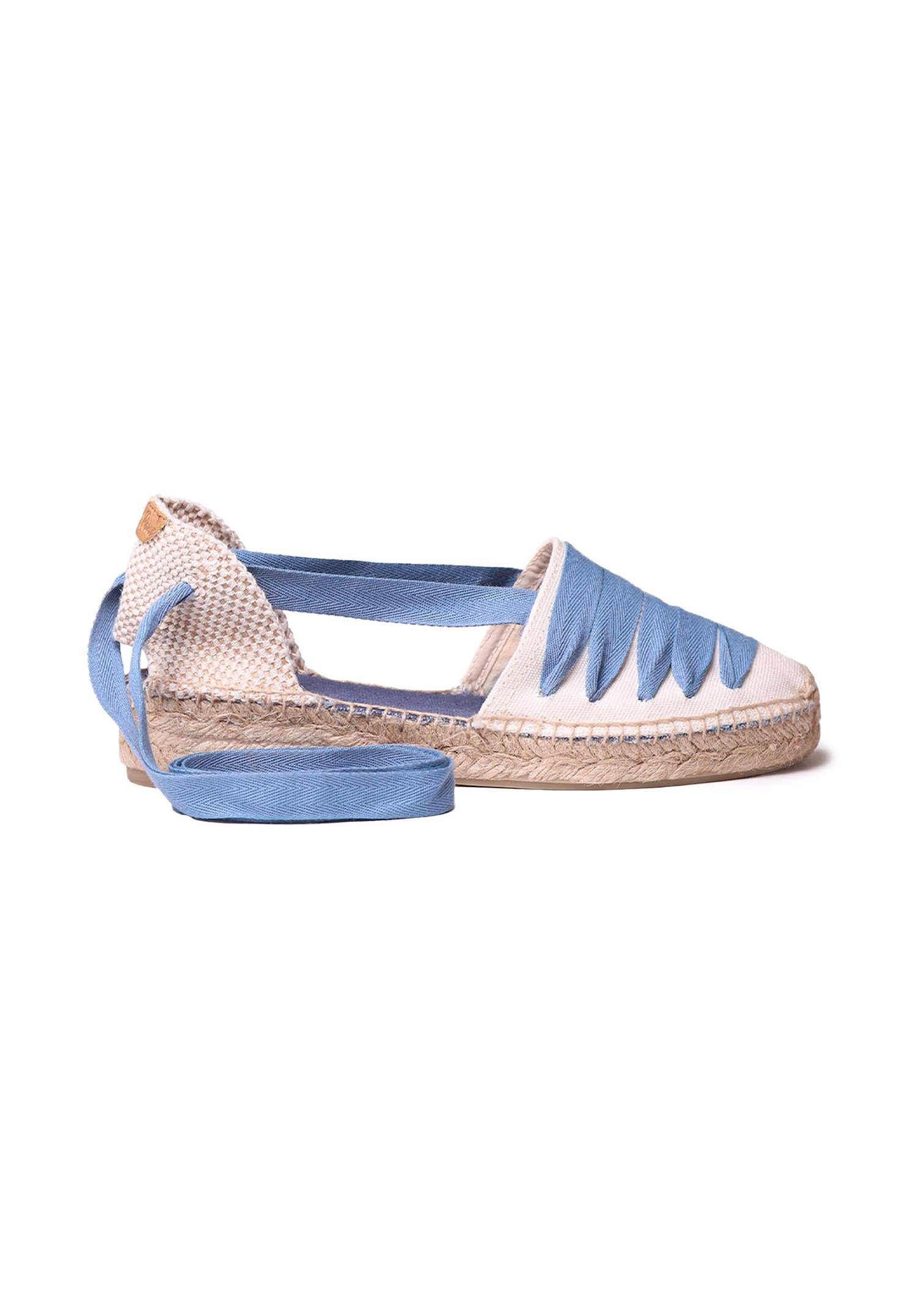 Toni Pons ALMA-MS Damen Espadrilles – Flach, Mehrfarbiges Bast, Vegane Sommerschuhe