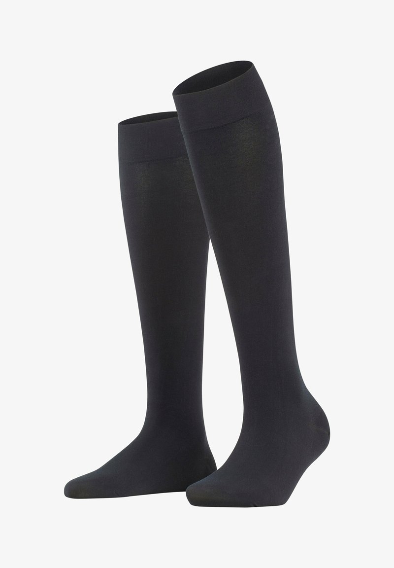 FALKE FINE SOFTNESS - Calzettoni - black
