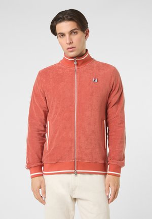 Fila TAVARNUZZE REGULAR TRACK  - Sweater met rits - etruscan red