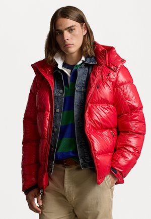 Polo Ralph Lauren THE GORHAM GLOSSED DOWN JACKET - Doudoune - red glossy