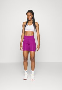 Nike Performance ONE - Leggings - viotech/white