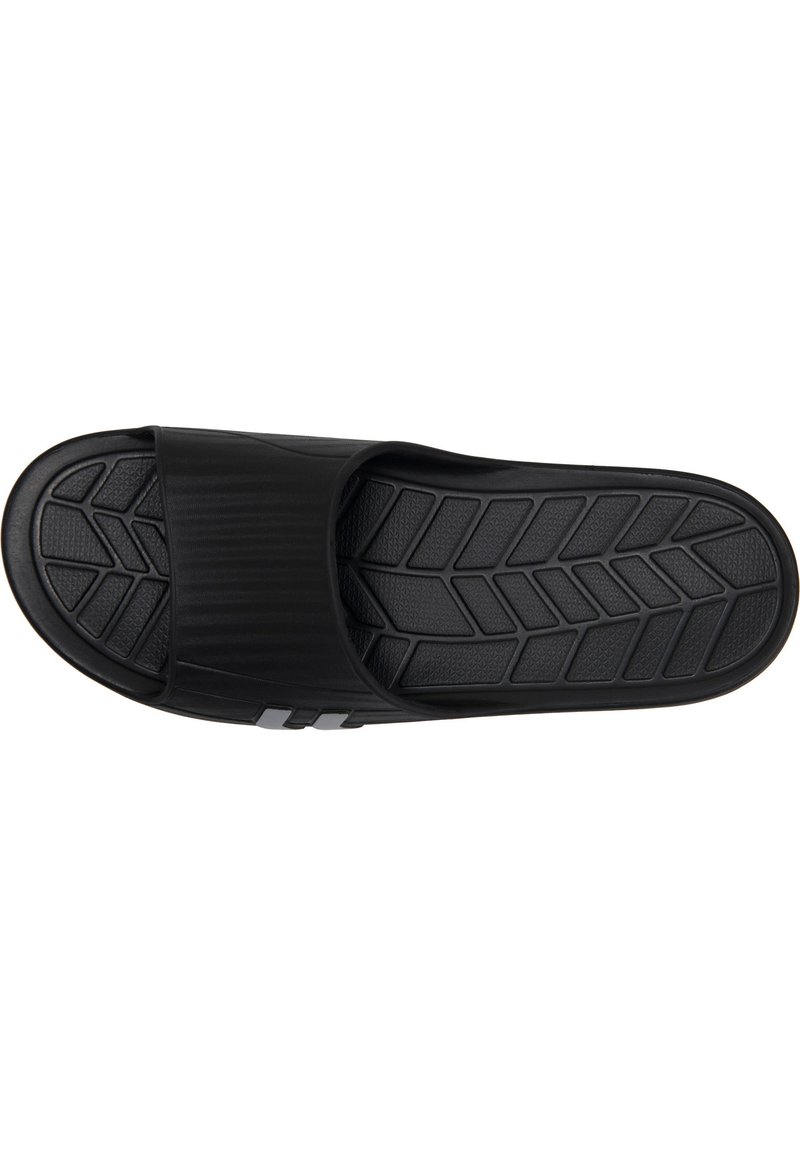 Herren Sandalen | Hummel Pantolette flach black/schwarz - MY37124 Herren Sandalen | Hummel Pantolette flach black/schwarz - MY37124