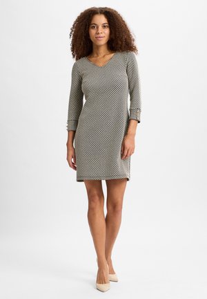 More & More Jurk - gold schwarz