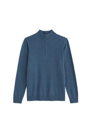 Seasalt Cornwall, PROW 1/4 ZIP  - Svetrík - blue - hydrangea