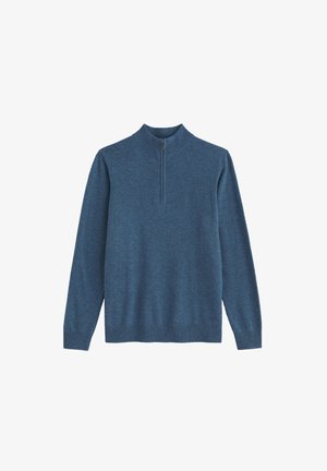 Seasalt Cornwall, PROW 1/4 ZIP - Svetrík - blue - hydrangea