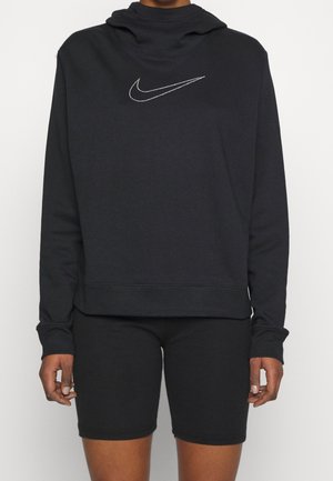 Jersey con capucha - black