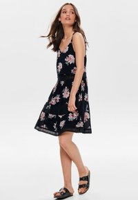 ONLY ONLKARMEN ANNE LIFE DRESS - Vestido de dia - night sky