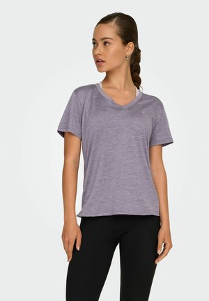 ONPCORE LIFE VN SS REG NOOS - Basic T-shirt - gray ridge