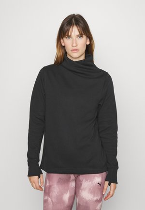 COZY KARMA TWIST NECK - Sweater - black