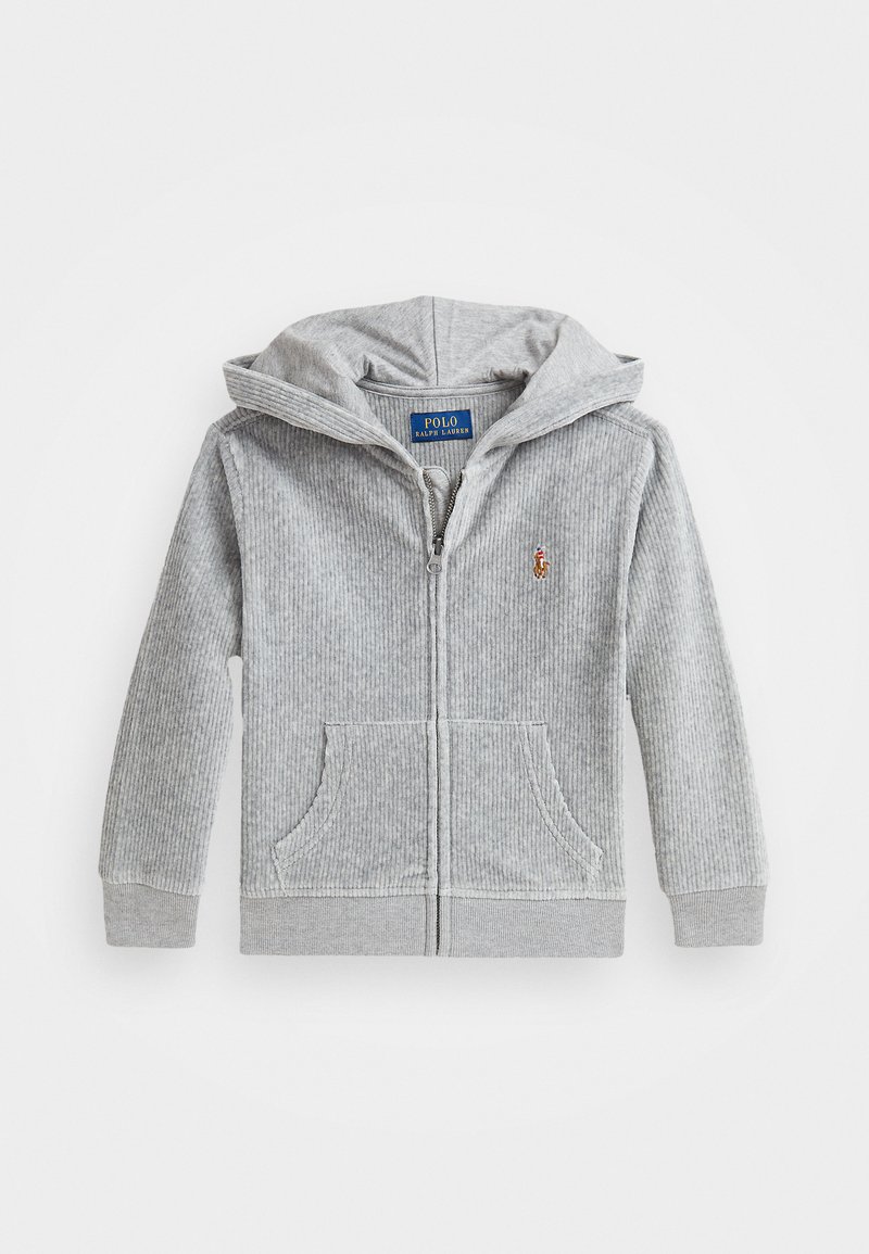 Polo Ralph Lauren KNIT FULL-ZIP HOODIE - Bluză de molton cu fermoar - andover heather