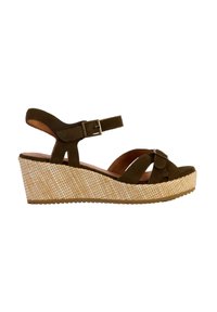 Emilie Karston ESABEL - Sandales compensées - kaki