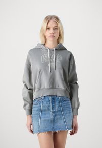 GAP CROPPED  - Felpa - greenish grey