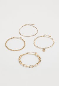 4 PACK - Pulseira - shiny gold-coloured
