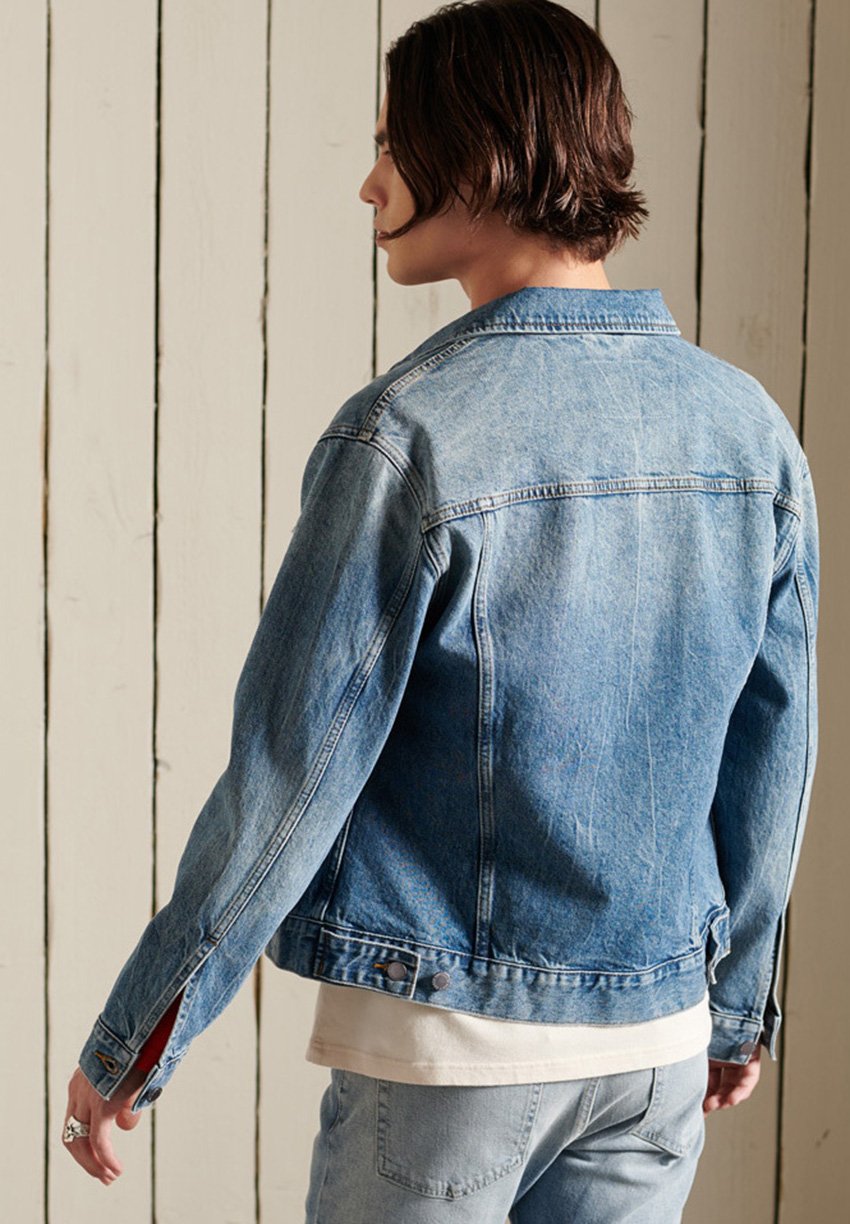 Superdry HIGHWAY TRUCKER - Denim jacket 