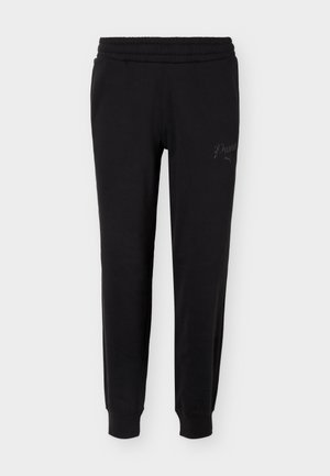 Puma, SCRIPT COMFORT - Pantalones deportivos - black