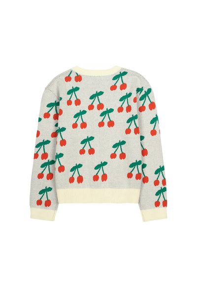 JELLY MALLOW CHERRY CARDIGAN - Kardiganas - ivory
