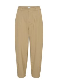 MERLE SUITING - Housut - petrified oak