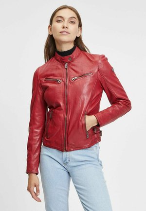 Gipsy GWDJURA LASOV - Lederjacke - red