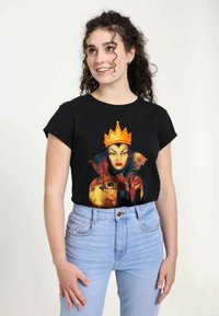 Disney SNOW WHITE EVIL QUEEN MIX - T-shirts print - black