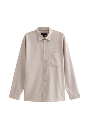 New Look, STONE OVERSIZED  LOOK SHIRT - Camisa - stone