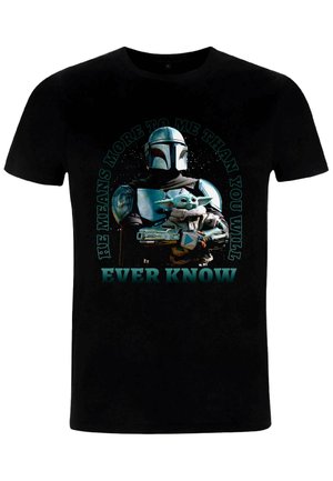 STAR WARS: THE MANDALORIAN MEANINGFUL UNISEX - T-shirt z nadrukiem