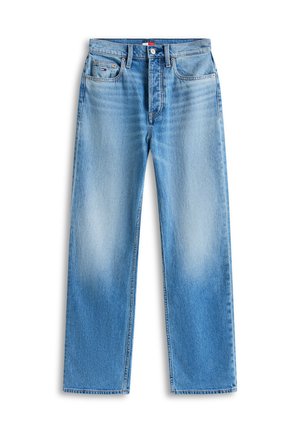 Tommy Jeans, HIGH RISE SLIM STRAIGHT LEG JEANS - Τζιν χαλαρής εφαρμογής - denim medium