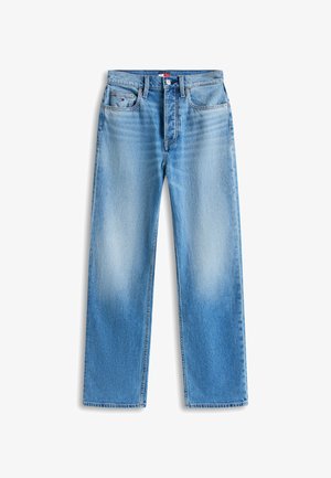 Tommy Jeans, HIGH RISE SLIM STRAIGHT LEG JEANS - Τζιν χαλαρής εφαρμογής - denim medium