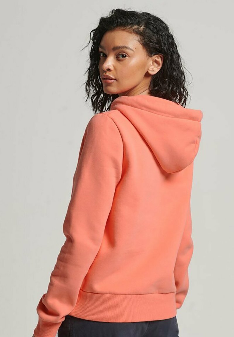 Superdry EMBELLISHED VINTAGE LOGO - Hoodie - fusion coral/coral -  Zalando.co.uk