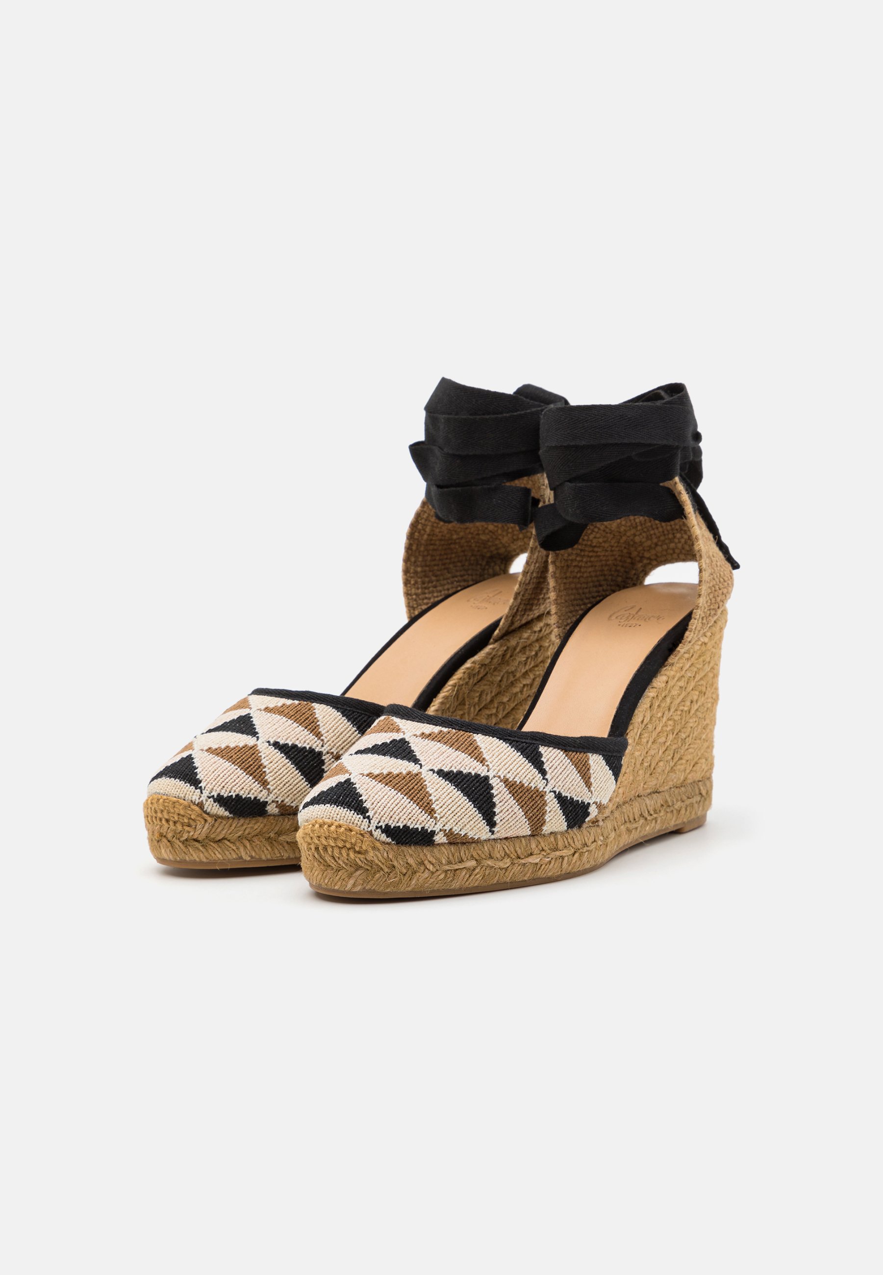 Castañer CILIA - Wedges - tostado multicolor/cognac - Zalando