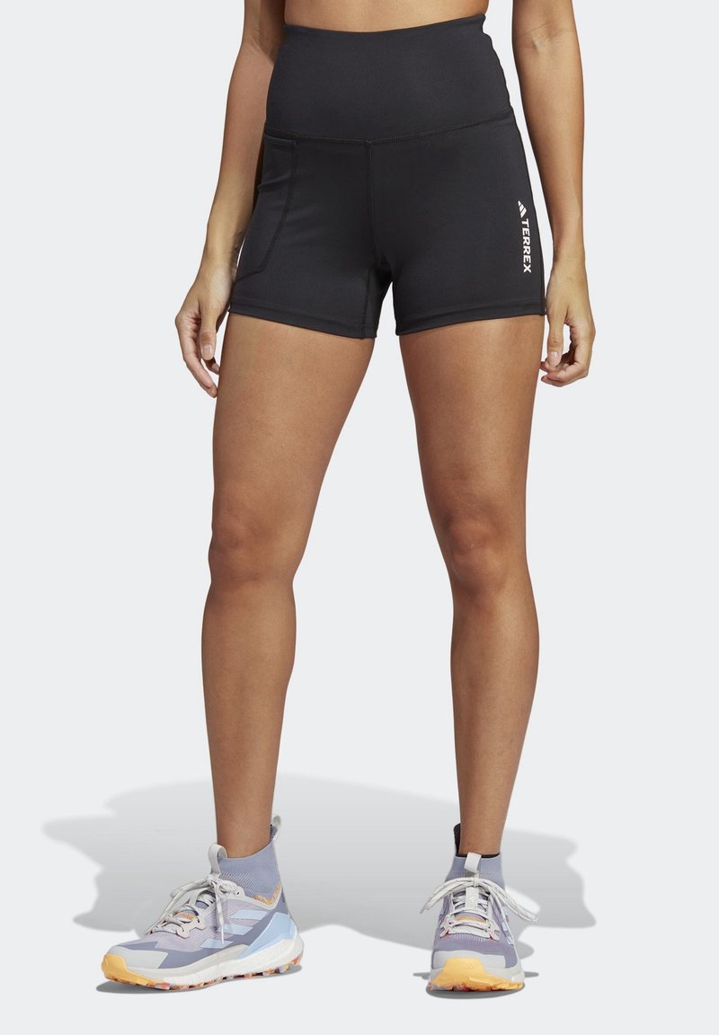 adidas Performance Pantalón corto de deporte - black