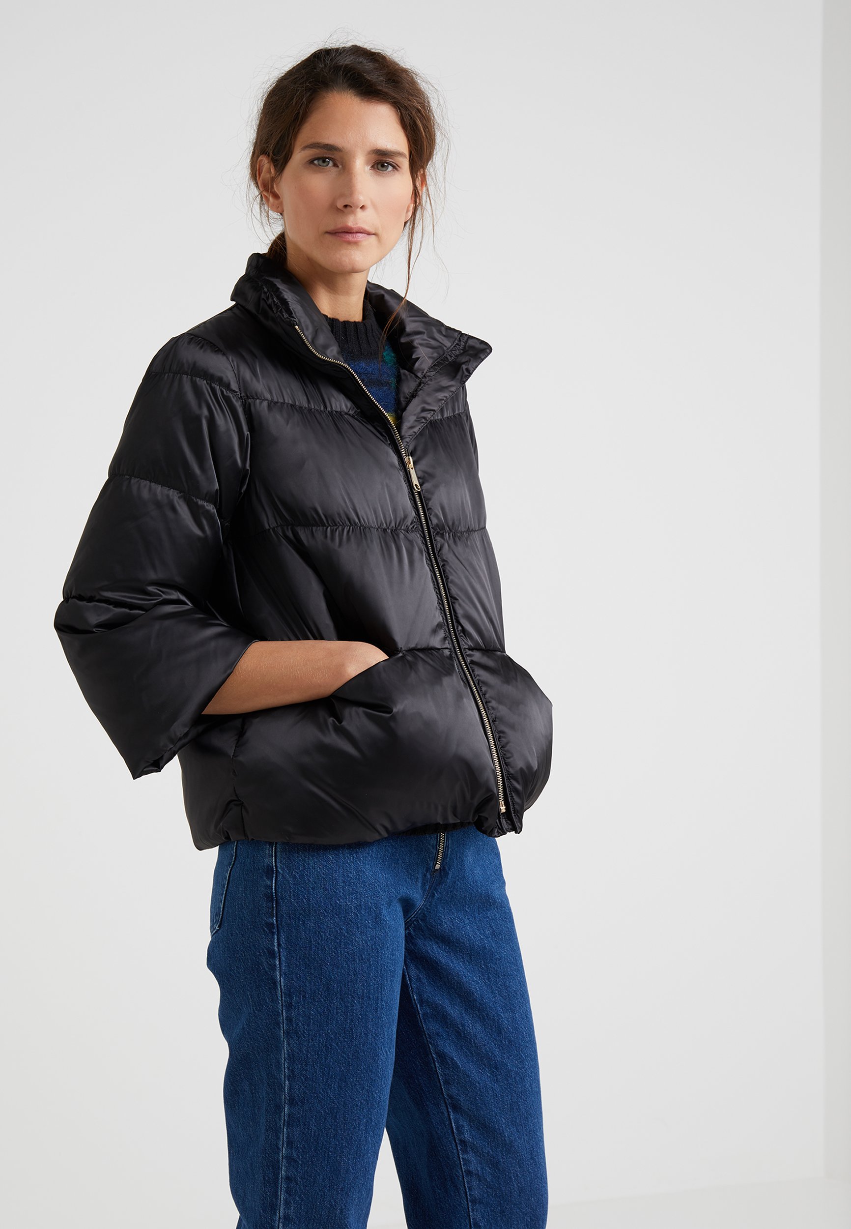 descrivi max&co kurtka puchowa black descrivi max&co kurtka puchowa black