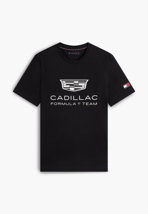 Tommy Hilfiger TH X CADILLAC FORMULA 1 TEAM BIG LOGO TEE UNISEX - T-Shirt print - black