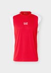 TENNIS PRO TANK COLOURBLOCK - Μπλούζα - haute red