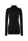 Wool-Tech High Zip Neck cold to very cold temperatures - Undershirt - black