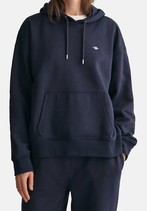 Hoodie - dark blue