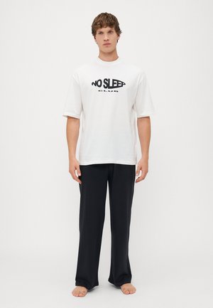 UNISEX - Pyžamo - white/black