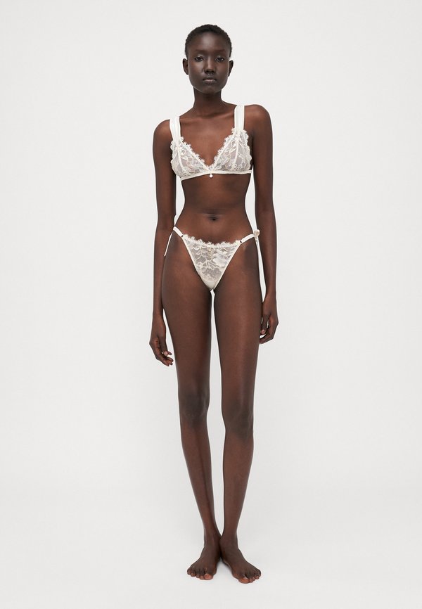 TRIANGLE THONG - Thong - ivory4