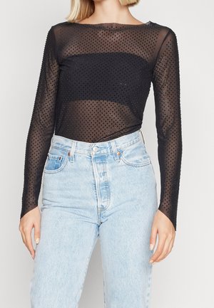 T-shirt à manches longues - black