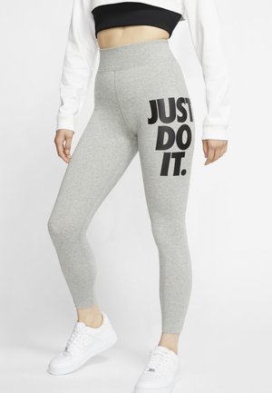 Leggings - Trousers - mottled grey