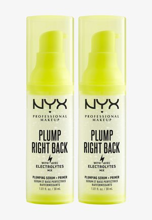 PLUMP RIGHT BACK SERUM & PRIMER 2ER SET - Set de soins du visage - transparent